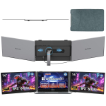 Blackview DCM6 Pro Kaasaskantav monitor 14 FullHD 60Hz IPS &Uuml;li&otilde;huke USB-C K&otilde;larimonitor with ACEBOOK6(16+256)3500U must
