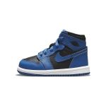 Air Jordan 1 Retro High OG TD Dark Marina Blue Beebi tossud Must Valge AQ2665-404 27