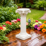 Klassikaline dekoratiivne Rooma kuju Vaigust alus lillepottidele Ornamentaalne skulptuur retro stiilis S