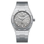 Cadisen C8193 Meeste Automaatne Kell, Miyota 8215, Saksa Retro Kuusnurk, Roostevaba Teras Safiir gray