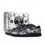 Nike Dunk Monster Lab, Dark Night Starry Sky Madalad Lauatennise Kingad Unisex Must Valge IO7606-010(Team445-) 41