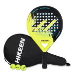Hikeen Padelireket Tennise reket S&uuml;sinik Padel S&uuml;sinikkiust pind Pargiharjutus Kerge EVA M&auml;lu Flex Vaht s&uuml;damikuga