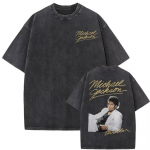 Michael Jackson Popi Kuningas MJ Vintage Pesu T-s&auml;rgid Mehed Naised High Street Gooti Klassikaline T-s&auml;rk Suvine Topp Hip Hop T-s&auml;rk M