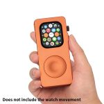 Iwatchpod alumiiniumist metallkorpus Apple Watch 10 11 9 8 7 6 5 4 SE jaoks Kaitsekorpus Iwatchile Laieneb iPodile 46 42mm 44mm 45mm 40mm oranž