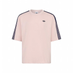 Adidas Originals meeste 3S T-s&auml;rk l&uuml;hikeste varrukatega KG6334 L roosa