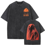 Bad Omens Do Feel Love 2026 Tuur House Ghost Vintage Pesu T-s&auml;rgid Mehed Naised Mood Gooti &Uuml;lem&otilde;&otilde;duline L&otilde;tv T-s&auml;rk Streetwear S mitmev&auml;rviline