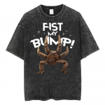 Fist My Bump Rocky Project Hail Mary T-s&auml;rgid Mehed Naised Retro Mood T-s&auml;rk Vintage Pesitud &Uuml;lem&otilde;&otilde;duline Vabaaja T-s&auml;rk Streetwear S mitmev&auml;rviline