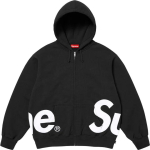 Supreme Suure Logoga T&otilde;mblukuga Kapuutsiga Dressipluus Must L black