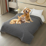 Veekindlad voodikatted Voodimadratsi kaitsed Pestavad libisemiskindlad Diivani uriinikindlad voodilinad Lastele Lemmikloomadele Koertele Kassidele Uriinimatt 100x127CM M gray