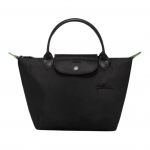 LONGCHAMP Le Pliage Green Taaskasutatud L&otilde;uend Pelmeenikoti K&auml;ekott V&auml;ike Naiste Must Basic Outfit (Package) must