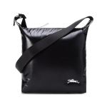 LONGCHAMP Le Pliage L&otilde;uend Nailonist Crossbody Kott, &Otilde;lakott Naistele Must Black must