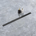Muschbath 28-tolline &uuml;likitsas ristk&uuml;likukujuline lineaarne du&scaron;is&uuml;steemi &auml;ravool harjatud nikkel &uuml;li&otilde;huke 304 roostevaba teras lihtne paigaldada puhastada (Matte black,32 inch) matt must v&auml;rv