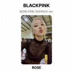 BLACKPINK BORN PINK DIGIPACK vers. Ametlik fotokaart ROSE 02 gray