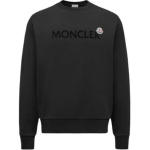 Moncler Logo Puuvillane dressipluus Meeste dressipluus Must K2-091-8G00040-809KR-999 M