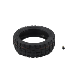 10x2.75-6.5 vaakumrehvid ventiiliga, 10-tollised libisemiskindlad kummist toruta maastikurehvid elektrit&otilde;ukerattale rubber black