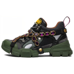 Gucci Wmns Flashtrek Crystals 'Green' Naiste 537355 GGZ30 1261 36