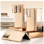 Galaxy Z Fold 8 Ultra magnetiline kl&otilde;psatav &uuml;mbris pliiatsihoidjaga, t&auml;ielik katvus, p&otilde;rutuskindel kaitse&uuml;mbris Samsung Galaxy Z Fold 6 roosakas