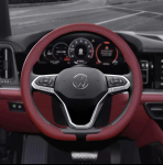 Nappa nahk Volkswagen VW ID3 ID4 ID5 ID6 MK7 MK8 2021-2025 Autole Roolikate Libisemisvastane Pestav Autotarvikud