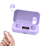 Xiaomi Mini N&auml;htamatu Magamiseks K&otilde;rvasisene Juhtmevaba K&otilde;rvaklapp V&auml;ike Pikk Aku Eluiga Bluetooth K&otilde;rvaklapp M&uuml;rasummutus M&auml;ng Sport T&ouml;&ouml; K&otilde;rvaklapp lilla