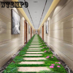 Koridori vaip 3D-printimine Uksematt Esiku vaibad Elutoa Teelauavaibad Libisemisvastane matt 80cm*100cm