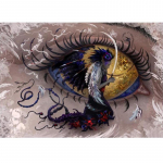 Teemanttikandid Jaapani samurai isetehtud 5D teemantmaali ristpistes komplekt kunst ja k&auml;sit&ouml;&ouml; 20X30CM