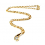 Altesse [I2999] - Collier Plaqu&eacute; Or 'C&acirc;lin' kuld