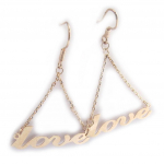 Les Tr&eacute;sors De Lily [M8169] &ndash; roosast kullast  Love  disainerk&otilde;rvar&otilde;ngad kuld