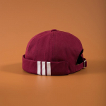 Meeste puuvillased servadeta pealuud Vintage Urban Street Dockeri m&uuml;tsid Mitmeotstarbeline Miki Beanie M&uuml;ts One Size