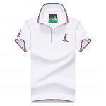 Suvine meeste rev l&uuml;hikeste varrukatega T-s&auml;rk polos&auml;rk Puhta v&auml;rvi T-s&auml;rk XXXXL valge