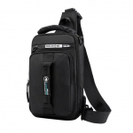 Multifunktsionaalne CrossbodyBag Meeste USB-laadimine Rinnakott L&uuml;hiajaline Messengers Rinnakott Veekindel suure mahutavusega &otilde;lakott meestele
