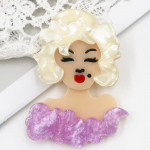 Blucome Ins Fashion Armas akr&uuml;&uuml;list t&uuml;drukute pross naistele Meeste riidekott Ripatsm&auml;rk J&otilde;ulukingitus lilla