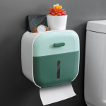 MENGNI seinale paigaldatav tualettpaberi hoidik, kandev tualettpaberi jaotur Veekindel paberihoidja Kodu Vannitoa tarvikud roheline