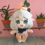 Anime Wanderer Kunikuzushi Palus nukum&auml;nguasi Kazuha Zhong Li Xiao Gan yu M&auml;ng Armas pehme t&auml;idisega padi 20cm Paimon