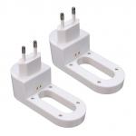 2tk Pistik&uuml;hendusega &ouml;&ouml;valgusti soe valge LED-&ouml;&ouml;valgustite andur h&auml;marusest koiduni magamistoale Vannitoa K&ouml;&ouml;k Koridor Trepid EL/USA pistik US Plug