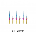 Hambaraviinstrument Super File Blue Rotary Pro soojuse aktiveerimisega painduvad mootori koonusviilid juurekanali jaoks 21mm S1