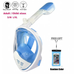 Uduvastane veealune sukeldumismask snorgeldamiseks Hingamisteede maskid Ohutu veekindel ujumisvarustus t&auml;iskasvanud noortele S/M