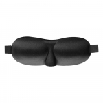 Fonken 3D Sleep Mask Sleeping Silma Mask Lauv&auml;rv Kattevarju Silmaplaaster Pehme Kaasaskantav Silmasidu Reisiklaas must