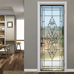 Maastikuga uksekleebised 3D Eemaldatavad Vinilos Para Puertas Kleepuv tapeet Kunstseinamaalingud uste jaoks Biblioteek Kaasaegne kodukaunistus DZMT378