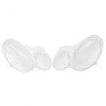 1 paar esitule objektiivi, esitulede katet L&R esitule l&auml;bipaistva l&auml;&auml;tse katte vahetus Mercedes-Benz E jaoks puhas