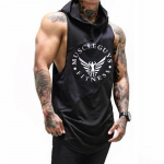 Muscleguys Brand Kulturism Stringer Tankitopid Pusad Spordir&otilde;ivad Tanktops Fitness Meeste j&otilde;usaalid Riietus varrukateta s&auml;rgid M must