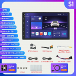 Autoraadio Hizpo 2GB+32GB Carplay 7tolline 2Din Android Universaalne auto multimeediumipleier Stereo 2Din Video Autoraadio Peaseade Stereo Navigatsioon GPS WiFi S1 8Core 3G 32G