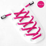 NICE Lukk Kingapaelad Ilma sidemeteta Elastsed paelad Tossud Lapsed T&auml;iskasvanutele Kiired Kingapaelad Kummipaelad &Uuml;mar Ilma lipsuta Kingapael Kingad - roosa punane v&auml;rv