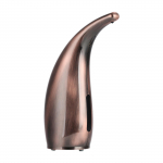 300mL automaatne seebijaotur Infrapunak&auml;evaba puutevaba seebi jaotur Automaatne k&auml;teseebi dosaator tumepruun v&auml;rv