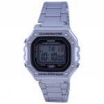 Casio Youth Digital Stainless Steel W-218HD-1A W218HD-1 Meestekell hall