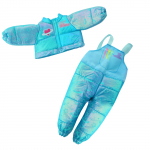 30 cm nukukomplekt Astronaut Outer Space Kleit Talvemantel + P&uuml;ksid Riided Barbie nukule Nukumaja Aksessuaarid T&uuml;drukule M&auml;nguasi sinine/roosa