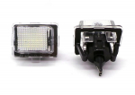 Mercedes lampki rejestracji LED 2szt