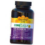 Multivitamiinid naistele, Core Daily-1 Naistele 50+, Country Life 60 tab (36124039) 60tab