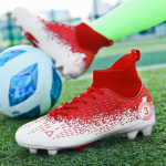 Meeste jalgpallijalatsid T&auml;iskasvanutele Lastele K&otilde;rge pahkluu Jalgpallisaapad Klambrid Muru Treening Spordijalatsid Meeste tossud 45