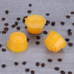 3 TK korduvkasutatava kapsliga kohvitassi filter Kohvitassi hoidja kambris&otilde;el Nestl&eacute; Dolce Gusto kontori kodukohvimasina tarvikutele 3pcs valge
