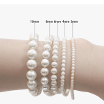 3/4/6/8/10 mm kvaliteetsed mitmev&auml;rvilised klaasp&auml;rlid lahtised helmed ehete kaunistamiseks DIY k&auml;ev&otilde;ru kaelakee k&otilde;rvar&otilde;nga valmistamine 6mm 69pcs